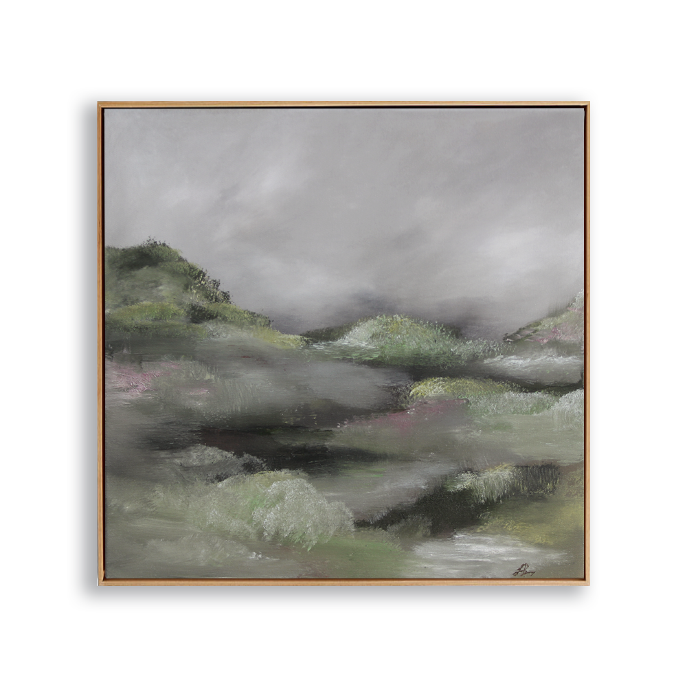 Shared Stillness, Oil on Canvas, 20 x 20