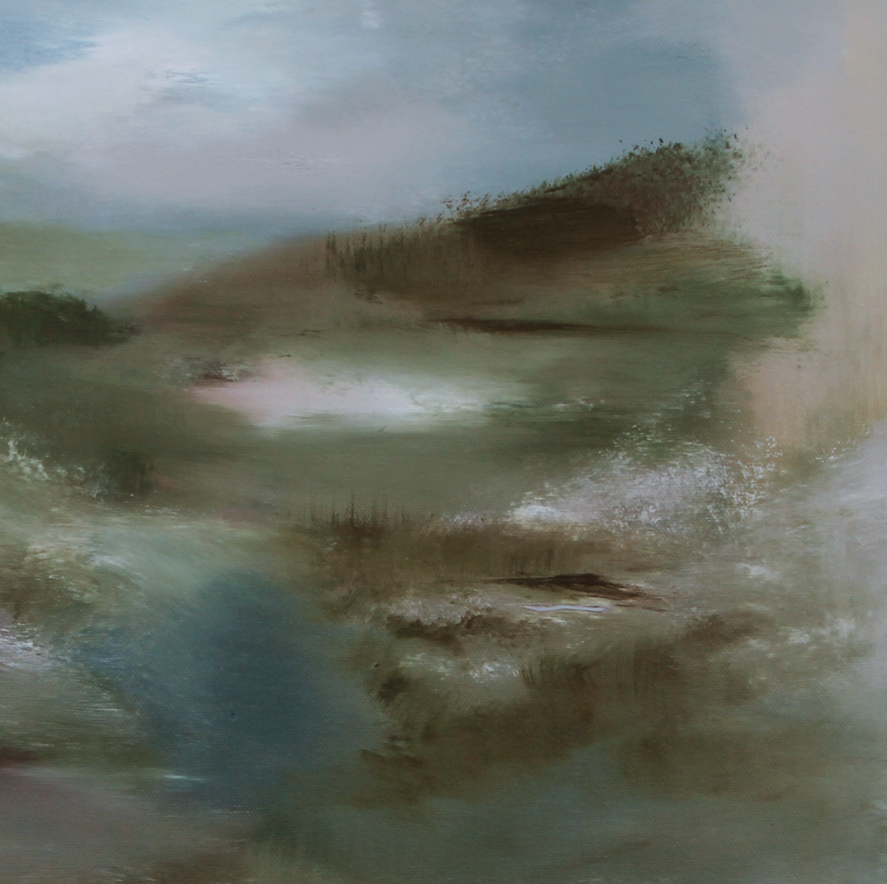 So Close to the Water, Oil on Canvas, 20 x 20 - Image 2