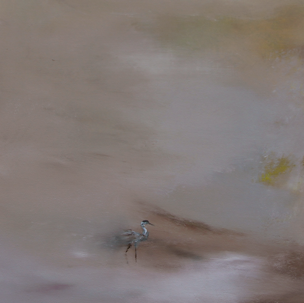 The Moment You Arrived, Oil on Canvas, 20 x 20 - Image 2
