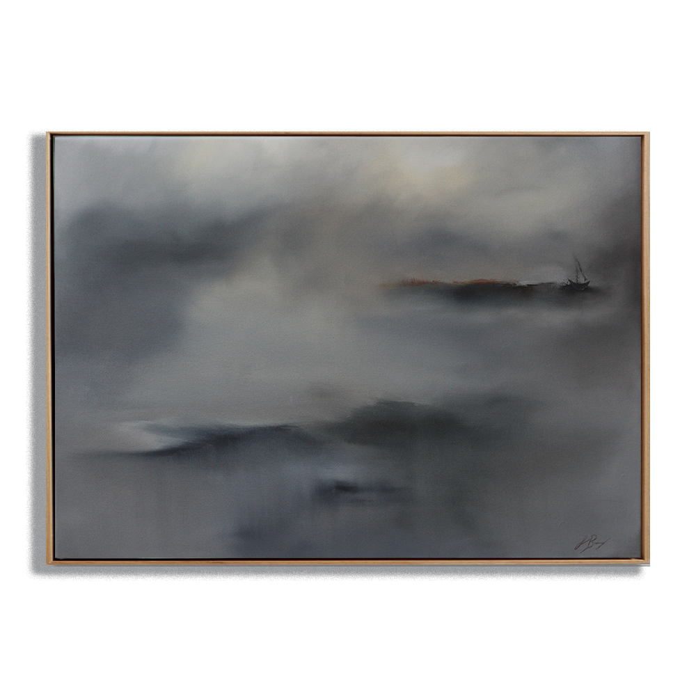 Find Me in the Clouds, Oil on Canvas, 26 X 36