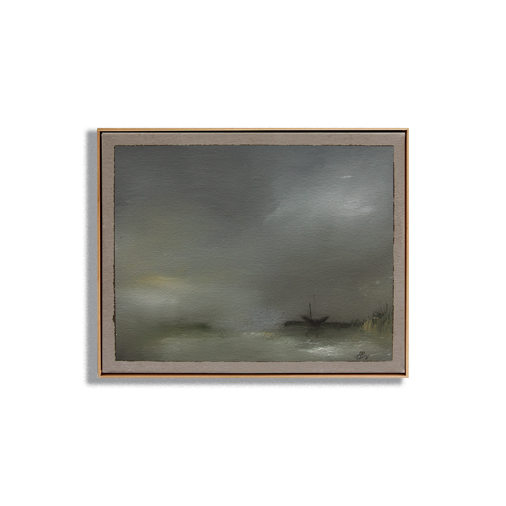 Time to Rest, Oil on Canvas, 9.5 X 12