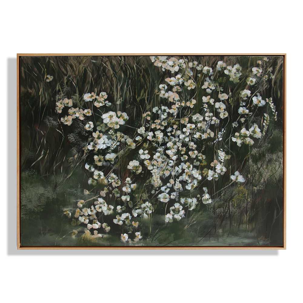 Alive, All at Once, Acrylic on Canvas, 30 X 40