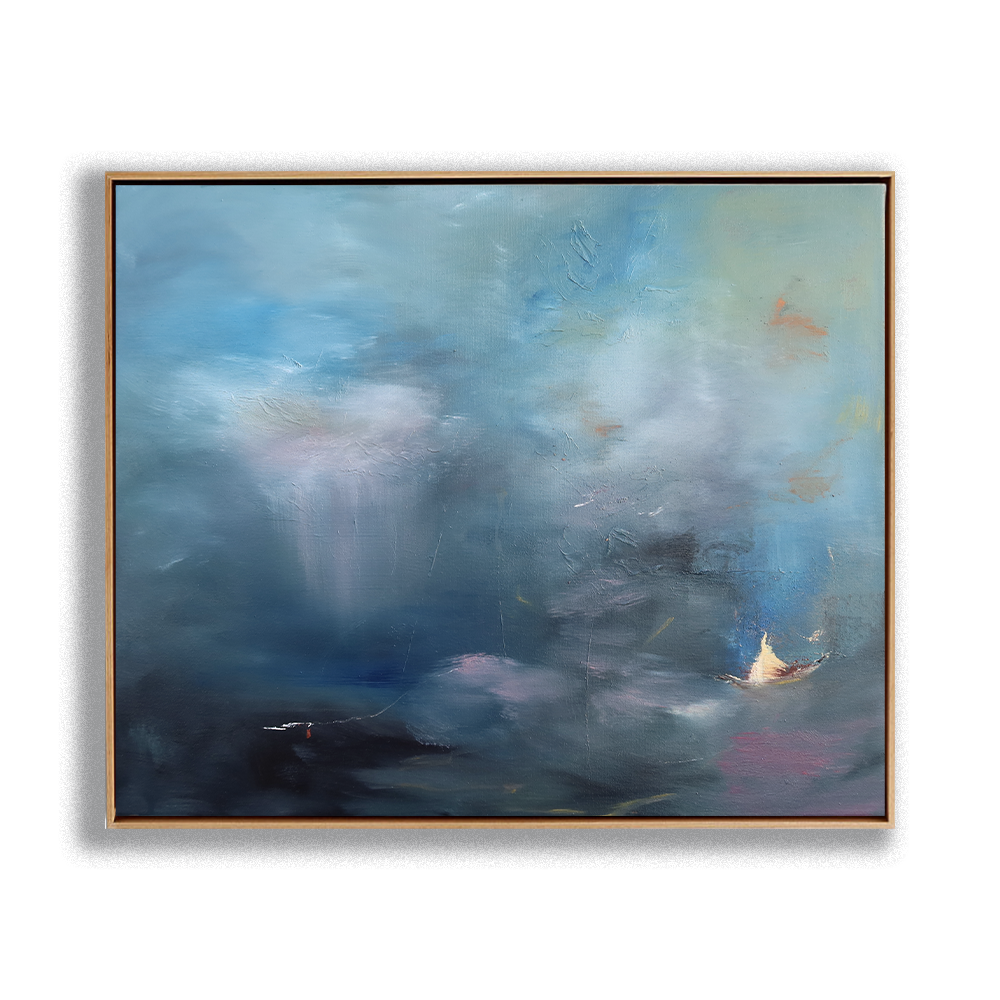 Ghost Ship, Oil on Canvas, 18 X 24