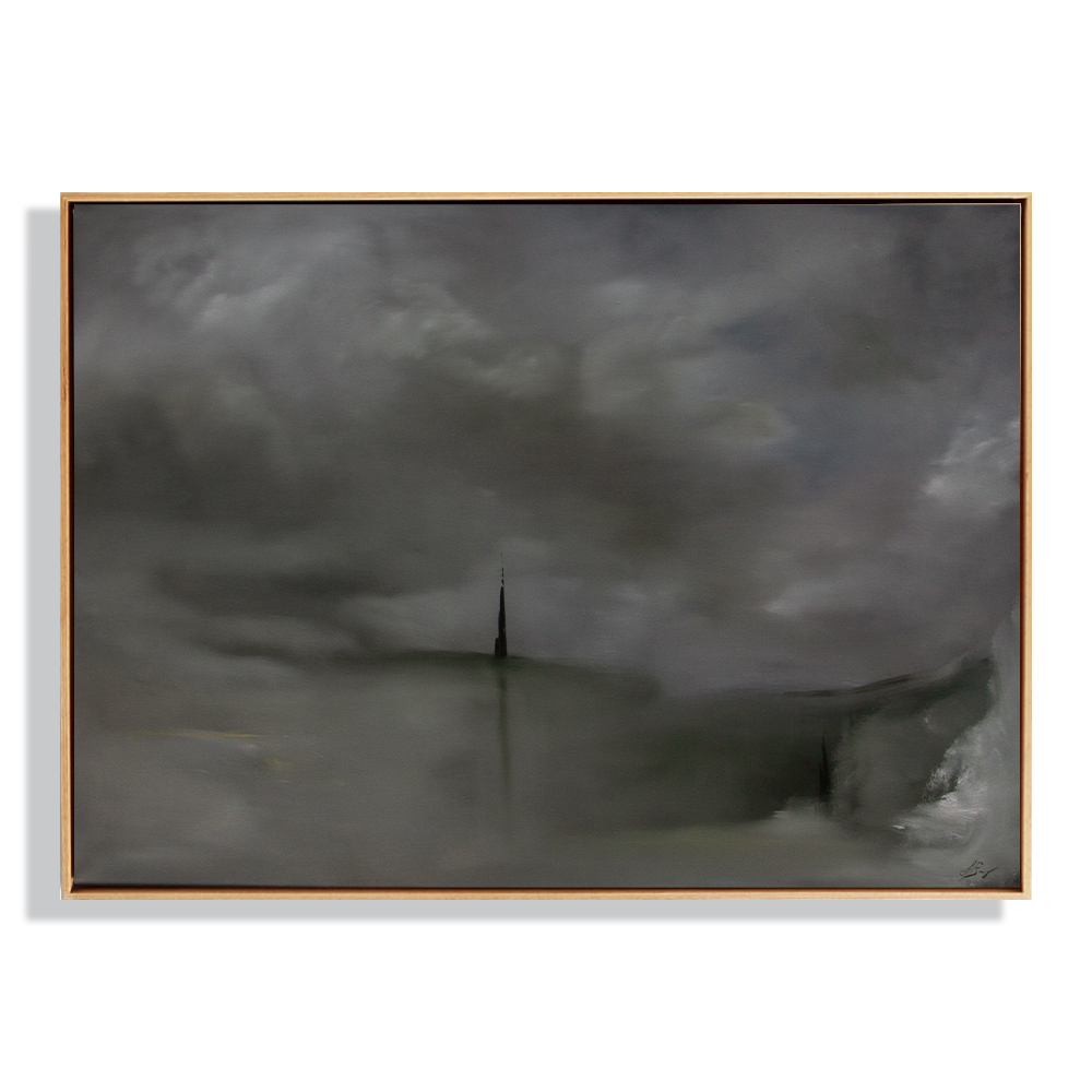 Landing Together 2026, Oil on Canvas, 30 X 40