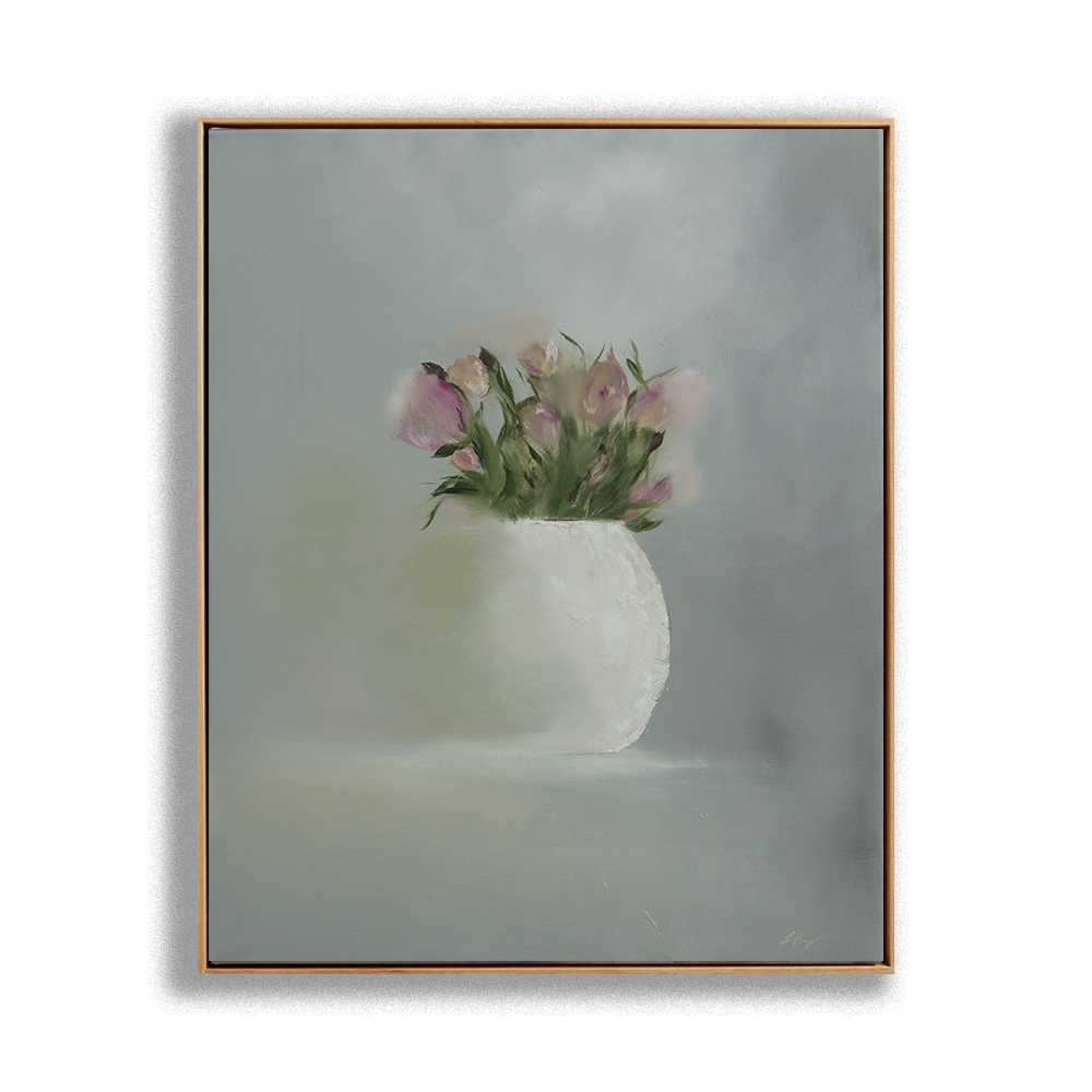 Tulips 2026, oil on canvas, 24 x 30