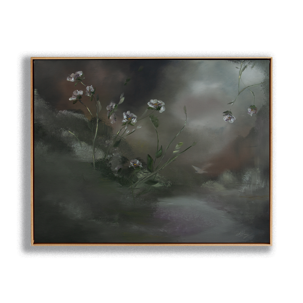 A Sweet Beginning, Oil on Canvas, 20 X 26