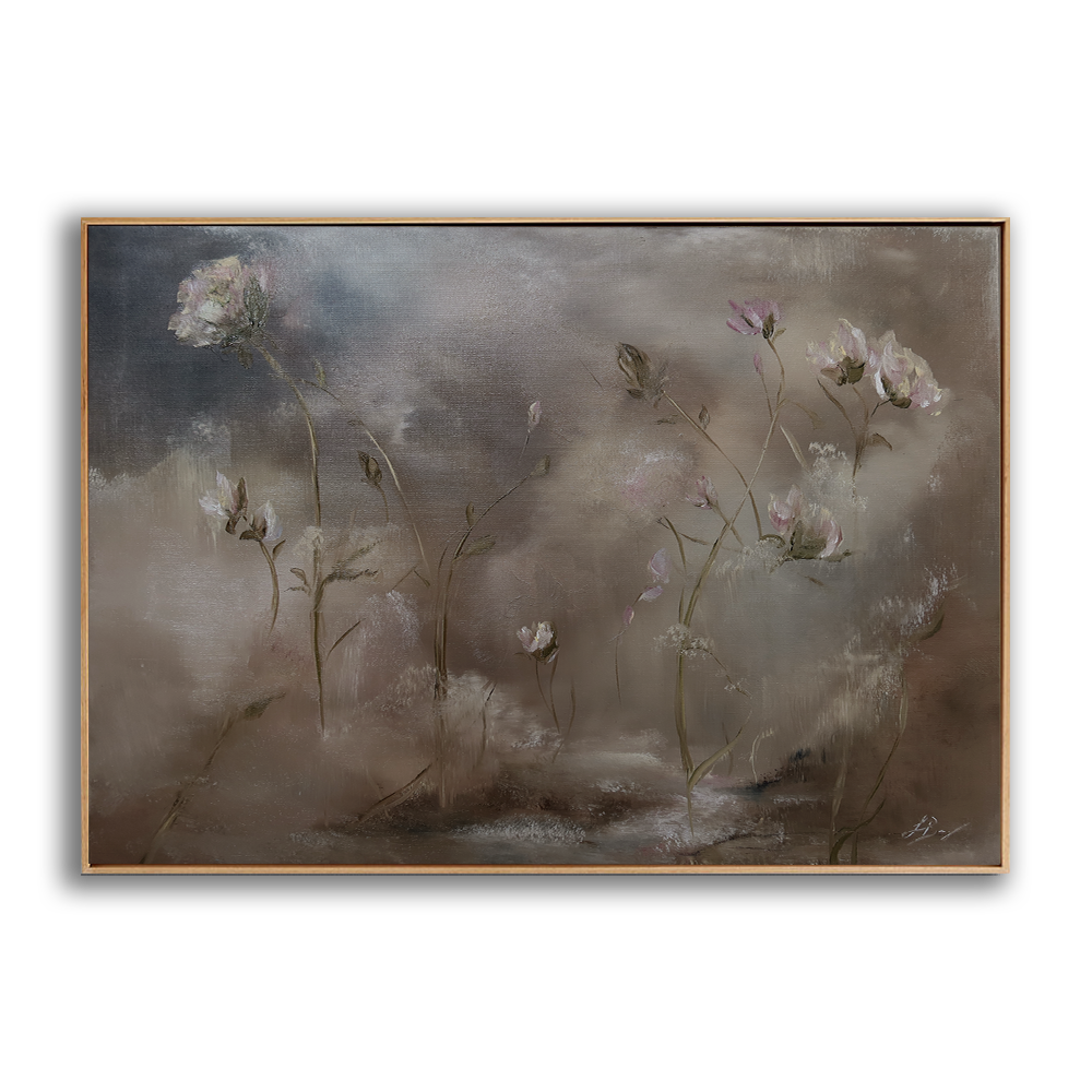 Breathing through the Storm, Oil on Canvas, 20 X 27.5