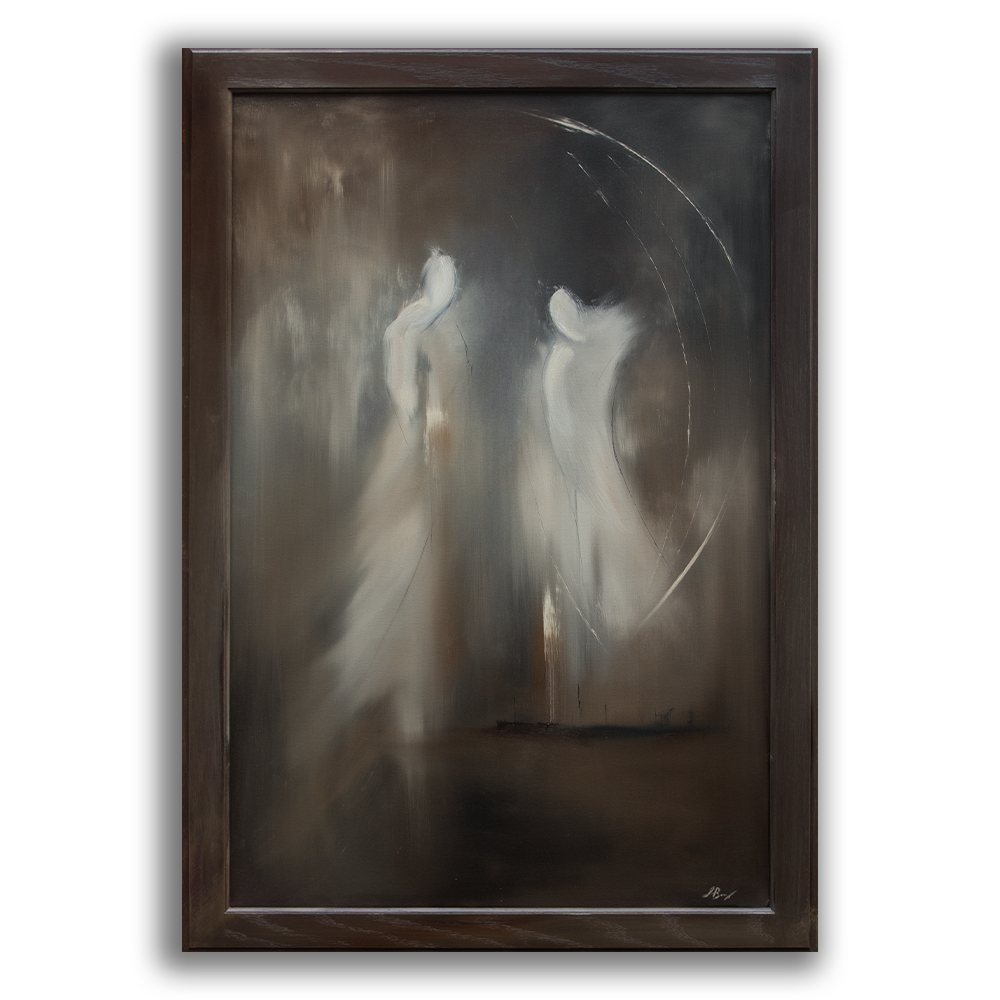 Side by Side, Oil on Canvas, 24 X 36