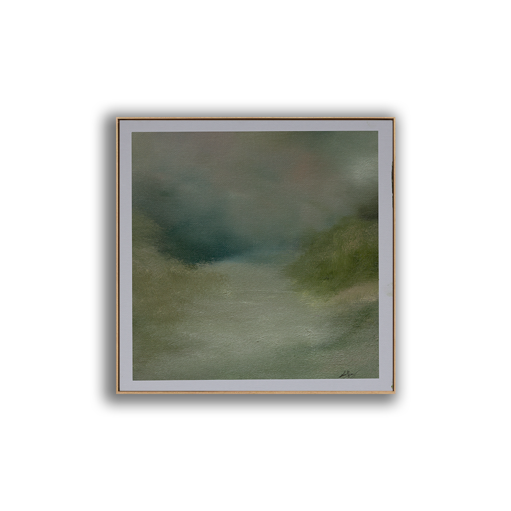 Flower Hills 1, Oil on Canvas Panel,10 X 10