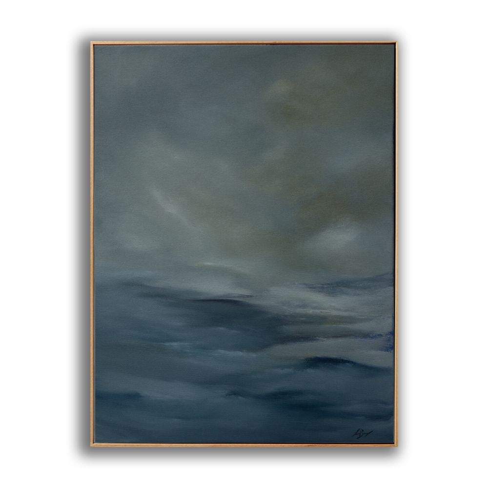 Out to Sea, Oil on Canvas,18 X 24