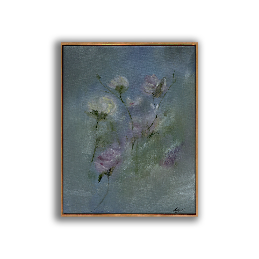 Wild Flowers 1, Oil on Canvas,11 X 14
